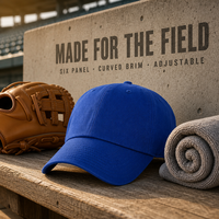 Casquette de baseball en coton vierge à six panneaux, réglable, classique, pour hommes, pour uniformes, personnel et équipes sportives, vente en gros, en stock, faible MOQ, commande en gros