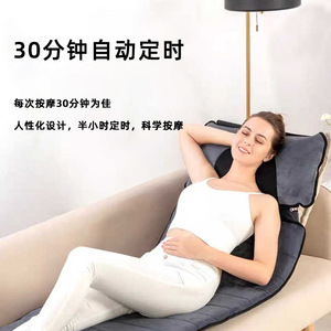 Matelas de massage Ridma 62x172cm, chauffage corporel complet, vibration, pétrissage du cou, massage électrique avec télécommande - Product Image 5