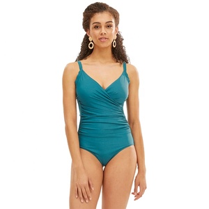 Une Pièce L'<span class=keywords><strong>allaitement</strong></span> Solide Tirer À Travers Le Dessus Couche Enveloppement D'<span class=keywords><strong>allaitement</strong></span> Maillots De Bain - Product Image 2