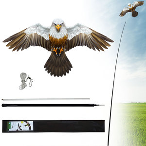 Nouveau cerf-volant aigle réaliste pour effrayer les oiseaux, répulsif pour oiseaux pour ferme, jardin, verger, champ - Product Image 2