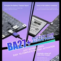 Carte de détection d'activation de la batterie Mechanic Ba27 Ba27 + Charge rapide de la batterie pour iPhone 6-16 Pro Max Android Activation en un clic