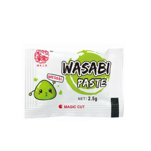 Küçük paket wasabi ezmesi