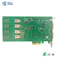 Adaptor Bypass Server Ethernet Quad-Port, peralatan serat Chip Gigabit Intel I350AM4