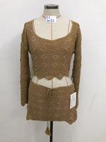 Pull cardigan personnalisé OEM/ODM pour femme, col en V, tricot décontracté, pull de Noël surdimensionné, robe tricotée