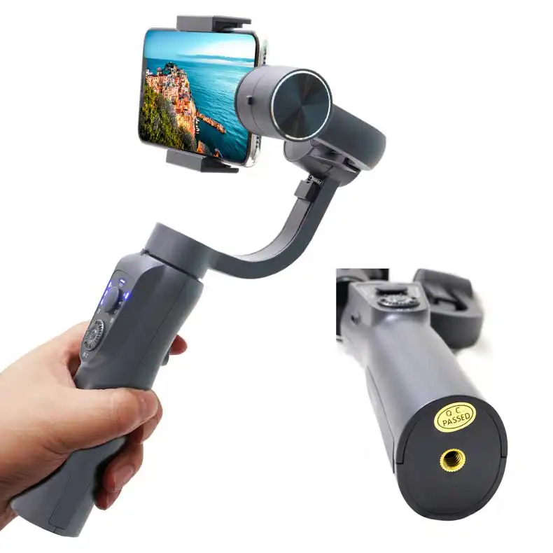 Phone Gimbal Stabilizer Zoom wheel Handheld Smart mobile holder smartphone telephone stand AI Auto Face Tracking Phone Holder