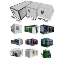 Casa Contenedor Prefabricada Moderna, Desmontable, Modular, Transpirable, con Estructura de Acero Aislada, Edificio Móvil para Uso en Supermercados