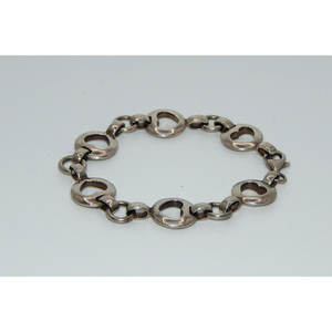 . 925 bracciale a catena cuore in argento Sterling - Product Image 2