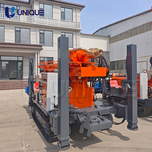 UNIQUEMAC UY260 Foreuse de puits d'eau diesel avec mobilité sur chenilles de 260 m de profondeur, fabriquée en Chine - Product Image 2