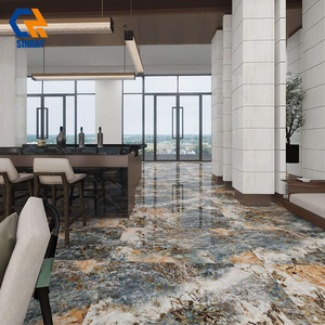 Carreaux de porcelaine émaillés modernes brillants 600x1200mm, antibactériens, antidérapants, texture pierre, pour salle de bain, villa, sol et mur, garantie 1 an - Product Image 4