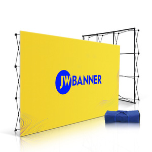 Espositore Banner Pop-up Pieghevole Personalizzato Direttamente dalla Fabbrica, Display per Fiere Commerciali all'Aperto in <span class=keywords><strong>Materiale</strong></span> Poliestere - Product Image 1