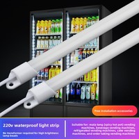 Bandes lumineuses LED rigides, indice de protection IP65, alimentation CC 12V 24V, température de couleur 3000K-6500K, éclairage pour vitrines, camions frigorifiques