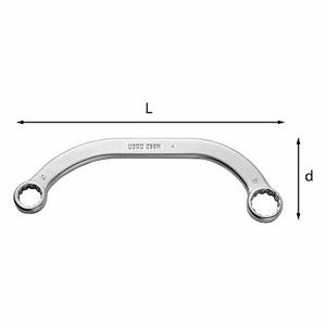 Llaves, Llaves Poligonales, Usag 258 N - Product Image 1
