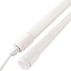 T8 tubo impermeable de plástico completo luz blanca 2ft/3ft/4ft/5ft 9W 18w 30W congelador pecera congelador húmedo Luz de tubo led