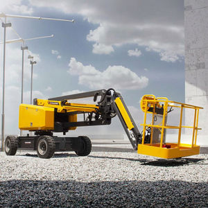 16 मीटर 20 मीटर 22 मीटर 28 मीटर टेलीस्कोपिक ट्रेलर माउंटेड बूम लिफ्ट हवाई कार्य मंच ट्रेलर लिफ्ट हवाई कार्य मंच ट्रेलर लिफ्ट - Product Image 1