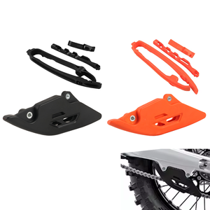 Kit de curseur de chaîne de bras oscillant Guide de garde de chaîne collier de serrage pour <span class=keywords><strong>KTM</strong></span> SX XC XCF <span class=keywords><strong>SXF</strong></span> EXC 125 250 300 <span class=keywords><strong>350</strong></span> 450 Husqvarna FC FE TC TE - Product Image 1