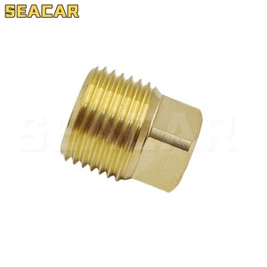 Seacar Brass Scupper <b>Plug</b> 1/2-14 Threaded Marine Hardware For Boat Repair - Product Image 2