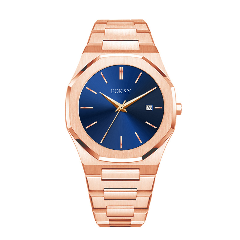 Rose Gold+Blue