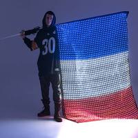 Bandes lumineuses LED RGB 3D pour plafond, panneau lumineux, éclairage de drapeau, éclairage vidéo, panneau lumineux en chaîne, vente en gros