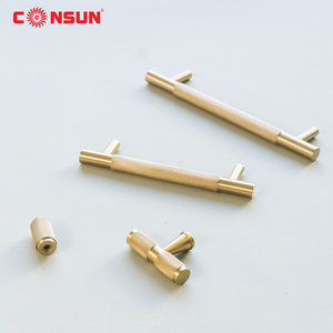 Wholesale Aluminum Alloy Handles Textured Knurled Wardrobe Kitchen <strong>Cabinet</strong> Drawer Pulls <strong>Knobs</strong> CSK141-L - Product Image 5