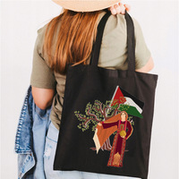 Logo personnalisé grande capacité simple impression Palestine coton toile fourre-tout sac à provisions sac à bandoulière pour femmes hommes cadeau