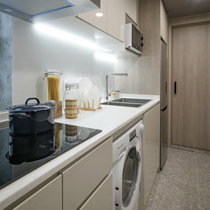 Armoire murale moderne réglable, sur mesure, écologique et durable pour la maison, la villa, l'hôtel, le magasin, la buanderie, la machine à laver - Product Image 2