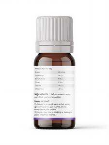 Gotas de Extracto de Azafrán | Crocus sativus |   Mejora del estado de ánimo, bienestar de lujo, antioxidante |   Frascos cuentagotas de 30 ml - Product Image 5
