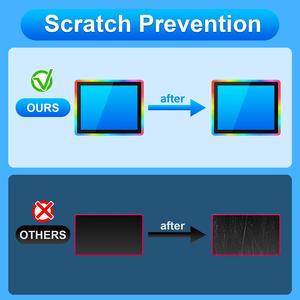 Monitor de Juegos con Pantalla Táctil Vertical OEM de 17 Pulgadas para la Serie Empresarial, Interfaz USB, Luz LED Económica, Marco Acrílico Capacitivo, Nuevo - Product Image 3