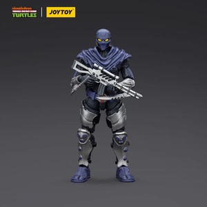 JOYTOY Ufficiale Autentico TMNT-Foot Clan, Action Figure Articolata in Scala 1/18, Modello da Collezione con Accessori - Product Image 2