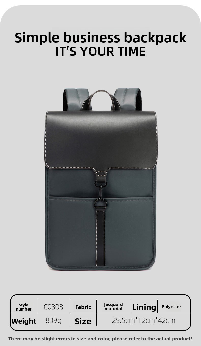 Grayish green-16-inch laptop bag