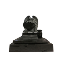 Grand monument en granit de luxe sculpté à la main cimetière en marbre pierre tombale famille mausolée