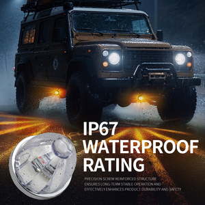 Mini luces LED <span class=keywords><strong>Lucas</strong></span> de sandía de alta potencia de 3W, 3/4 pulgadas, DOT 12-24V para camión, remolque, Color personalizado, iluminación Exterior/Interior del coche - Product Image 4