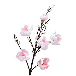 Mousse Capiz Faux Magnolia Feuille Tiges Haute Qualité Artificielle <span class=keywords><strong>Cymbidium</strong></span> Orchidée Fleurs Noël Photographie Paysage Prop - Product Image 5