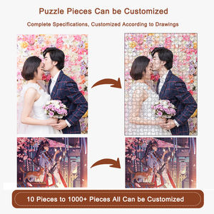 Puzzle Puzzle personalizzato cuore migliore vendita per adulti Puzzle per tutte le serie Puzzle personalizzati all'ingrosso - Product Image 2