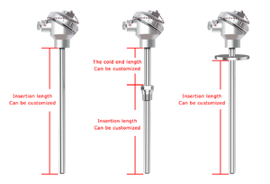 Capteur de température industriel en acier inoxydable 4-20 mA, capteur de température PT100 pour chauffe-eau au gaz, thermocouple de type K - Product Image 4