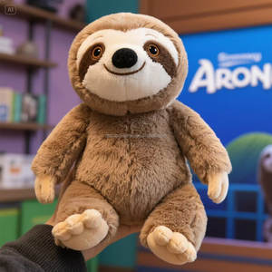 Crazy Animal City Series dibujos animados perezoso suave mono perezoso edredón PP algodón relleno niños peluche juguete para regalo - Product Image 5