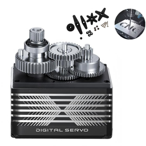 Xq-Điện Không Thấm Nước S8060d Kim Loại Bánh Răng Robot <span class=keywords><strong>Servo</strong></span> Với 25T Cánh Tay Mô Hình Các Bộ Phận 1/5 RC Xe Máy Bay Trực Thăng 60Kg Kỹ Thuật Số <span class=keywords><strong>Servo</strong></span> Cho RC - Product Image 6