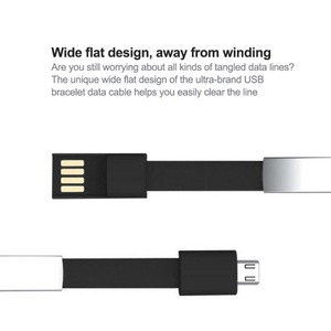 22cm al aire libre colorido Mini Micro <span class=keywords><strong>USB</strong></span> pulsera cargador de datos Cable de carga Cable de sincronización para Samsung Micro <span class=keywords><strong>Usb</strong></span> Cable tipo <span class=keywords><strong>C</strong></span> - Product Image 5