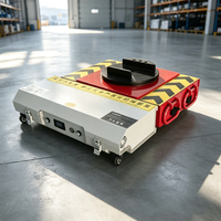 Chariot de manutention télécommandé avec structure en acier renforcé pour le chargement de conteneurs, chariot électrique pour réservoirs