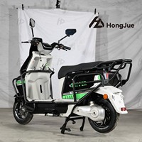 Sepeda Motor Listrik Cruiser OEM Berkinerja Tinggi 1000W Baterai Lithium Ban 10 Inci Desain Tahan Air Skuter Listrik Moped