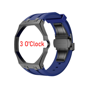 Kit de modification complet de luxe Upro pour Audemars - Piguet - Swatch Royal Pop Collection, boîtier de montre en acier inoxydable et bracelet en caoutchouc - Product Image 6