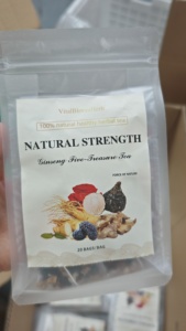 Người Đàn Ông Của Chất Lượng Cao Nhân Sâm Polygonatum Dâu Wolfberry Năm Kho Báu Trà Hữu Cơ Nhẹ Nhàng Nuôi Dưỡng Trà Thảo Dược - Product Image 6