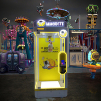 Nouveauté Parc d'attractions bon marché Machine de jeu à pièces Jouet Distributeur automatique Machine à grue d'arcade Machine à griffes avec accepteur de billets