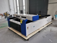 Machine de découpe et de gravure laser CNC en métal 150W 280W 1325 pour bois, acrylique, caoutchouc - Refroidissement par eau CO2 - Prise en charge DXF/LAS