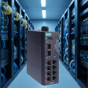 Router Empresarial Moxa EDR-8010-VPN-2GSFP, 8 Puertos Gigabit Ethernet, VPN, Seguridad, Dispositivo de Red Industrial - Product Image 3