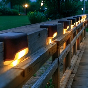 Lampe murale solaire LED pour extérieur, jardin, clôture, étanche, lampes pour marches, lampes décoratives pour clôtures, lampes pour murs extérieurs - Product Image 3