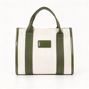 Custom Vintage Ladies Waterproof Cotton Canvas Heavy-duty Portable Tote <b>Bag</b> All Seasons Gift for Women - Product Image 1