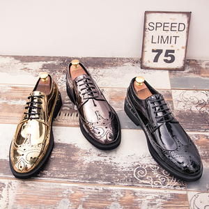 Zapatos Derby para Hombre, Formales de Negocios, Talla Grande, Zapatos de Vestir Formales para Hombre, Brogues Completos con Puntera de Ala - Product Image 6