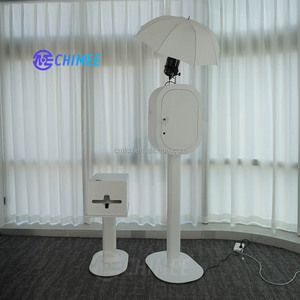 Machine de photomaton pour fête, appareil <span class=keywords><strong>photo</strong></span> d'impression en libre-service, photomaton DSLR avec écran tactile de 13,3 pouces, support d'imprimante et flash - Product Image 6