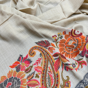 Wholesale Jacquard Woven <b>Shawl</b>-Premium Soft Warm Breathable Floral/Geometric Pattern Women's Traditional Design Polyester/Cotton - Product Image 4
