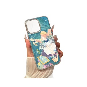 เคสโทรศัพท์ซิลิโคนเจลลายภาพวาดนางเงือกสำหรับ 17 Pro <span class=keywords><strong>Max</strong></span> และ 16 ป้องกันการกระแทกแบบเต็มตัว - Product Image 5